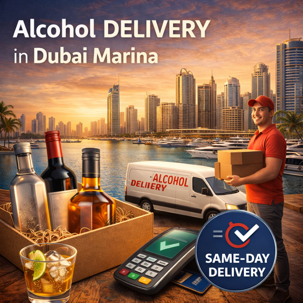 Alcohol Delivery in Dubai Marina: Fast & Legal Service