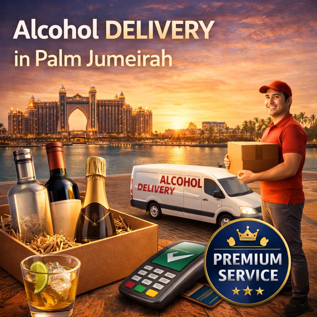 Alcohol Delivery in Palm Jumeirah: Premium & Legal Service