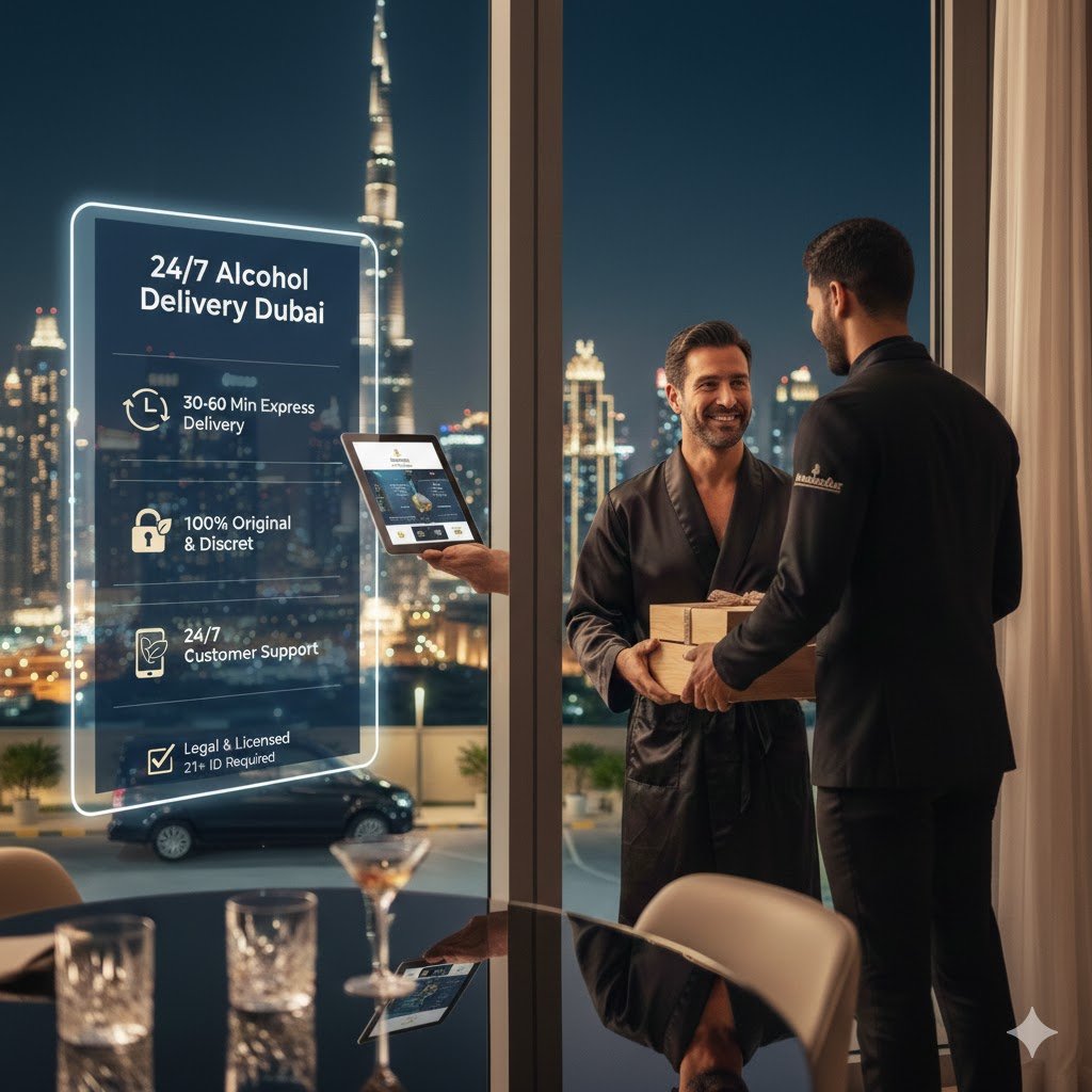 Benefits of 24/7 Alcohol Delivery Services in Dubai