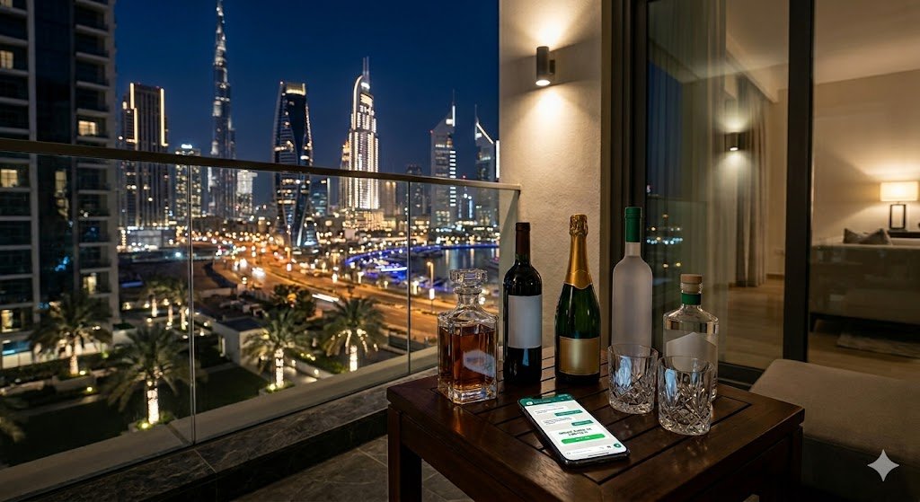Alcohol Delivery in Dubai with Fast Online Check-In: A Practical Guide