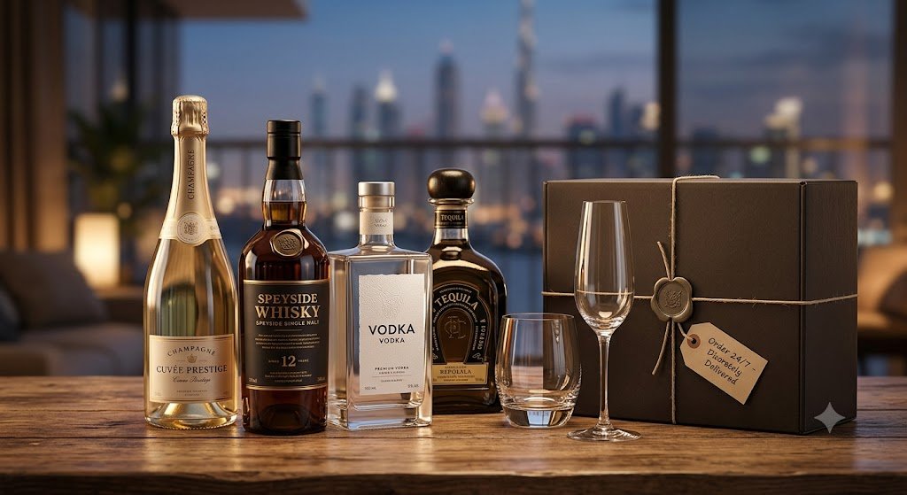 24/7 Alcohol Delivery Dubai: The 20-Minute Secret for Your Next Night In