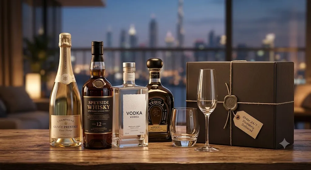 24/7 Alcohol Delivery Dubai: The 20-Minute Secret for Your Next Night In