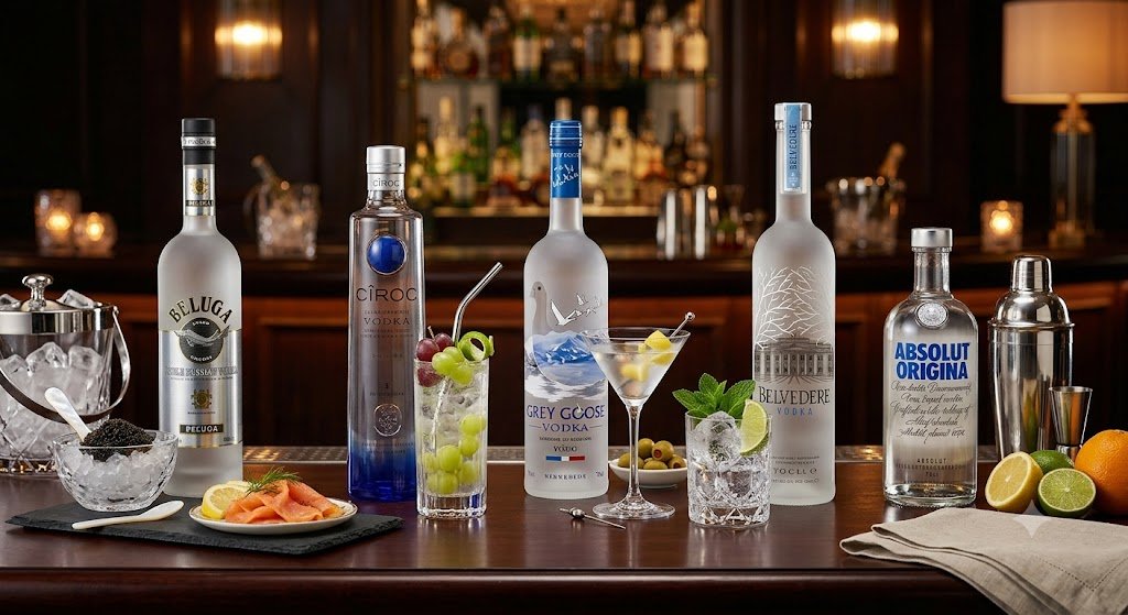 The Master Collection: Top 5 Premium Vodkas in Dubai and How to Serve Them