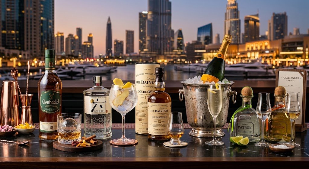 Today’s Top 5 Trending Premium Alcohol Bottles in Dubai: The ArabianBar Selection