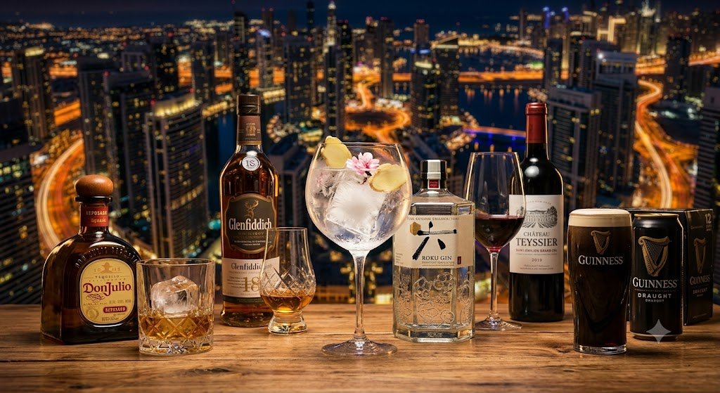 Top 5 Premium Drinks to Unwind Mid-Week in Dubai