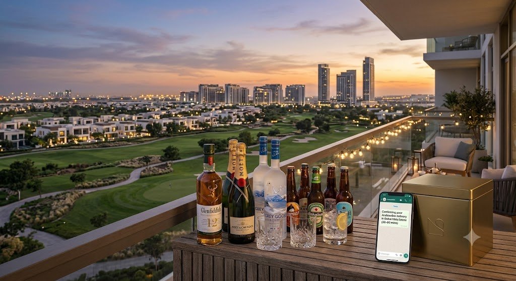 Premium Alcohol Delivery Guide in Dubai Hills Estate