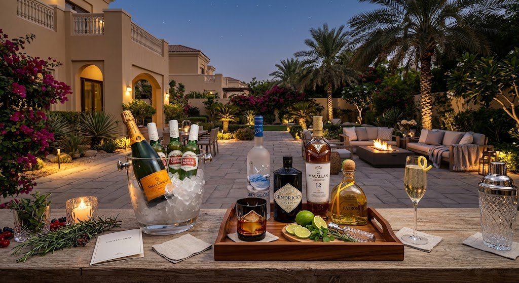 Fast and Reliable Alcohol Delivery in Arabian Ranches: Your 24/7 Premium Bottle Service Guide