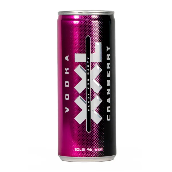 XXL Cranberyy cans