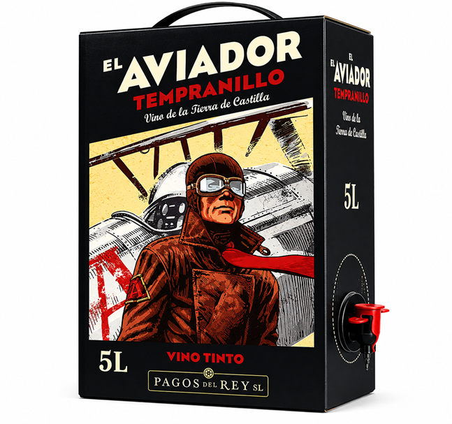 El Aviador Tempranillo 5L